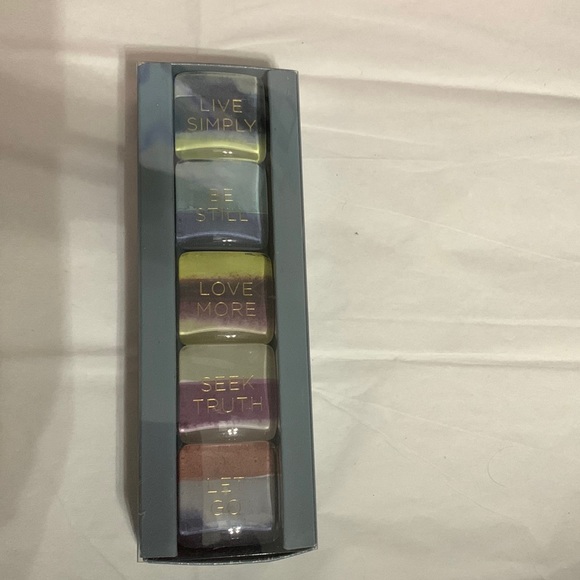 Fringe Studio Kitchen Glass Positive Encouragement Refrigerator Set Of 5 Poshmark